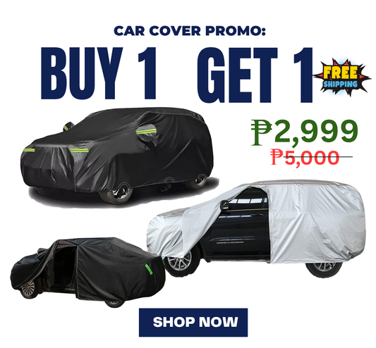 🚗 Premium Aluminized Car Cover with Cotton Inner – Buy 1 Get 1 Free Promo