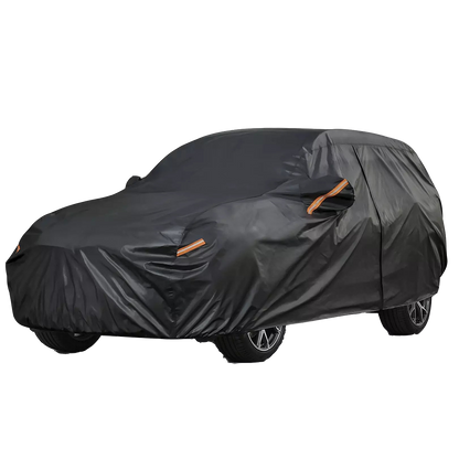SUV SIZE COVER ,100%WATERPROOF,SUNPROOF,DUSTPROOF FULL SET COVER FREE CAR WAX & MICROFIBER CLOTH