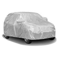Load image into Gallery viewer, HATCHBACK SIZE COVER WATERPROOF, DUSTPROOF,HEATPROOF, WINDPROOF,OUTDOOR &amp; INDOOR DURABLE CAR COVER FREE CAR WAX &amp; MICROFIBER CLOTH
