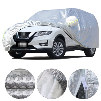 HATCHBACK SIZE COVER WATERPROOF, DUSTPROOF,HEATPROOF, WINDPROOF,OUTDOOR & INDOOR DURABLE CAR COVER FREE CAR WAX & MICROFIBER CLOTH