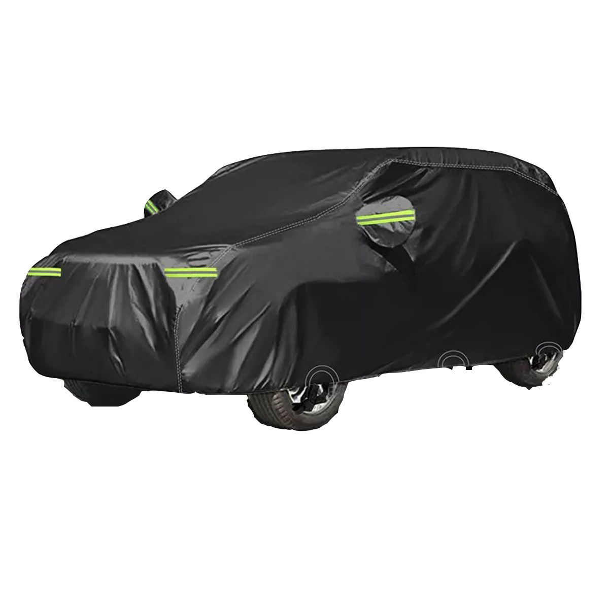 SUV SIZE COVER ,100%WATERPROOF,SUNPROOF,DUSTPROOF FULL SET COVER FREE CAR WAX & MICROFIBER CLOTH