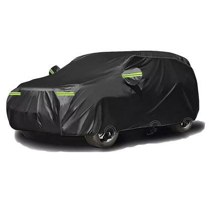 HATCHBACK SIZE COVER WATERPROOF, DUSTPROOF,HEATPROOF, WINDPROOF,OUTDOOR & INDOOR DURABLE CAR COVER FREE CAR WAX & MICROFIBER CLOTH