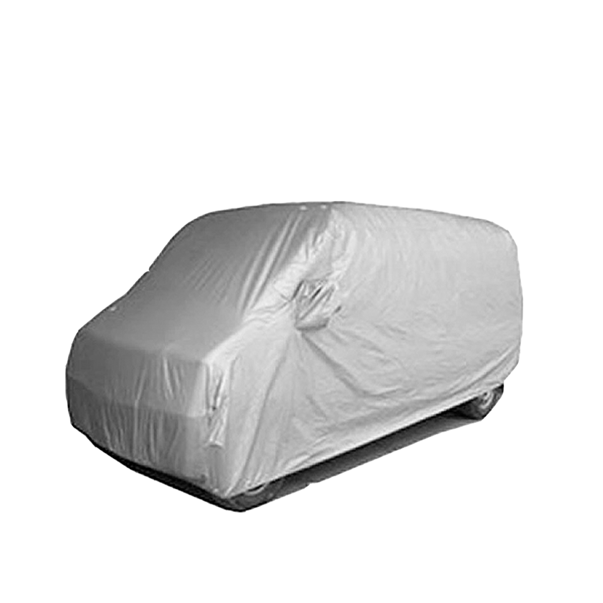 PICK-UP SIZE COVER, SILVER OR BLACK ALUMINIZED FABRIC WITH COTTON INNER