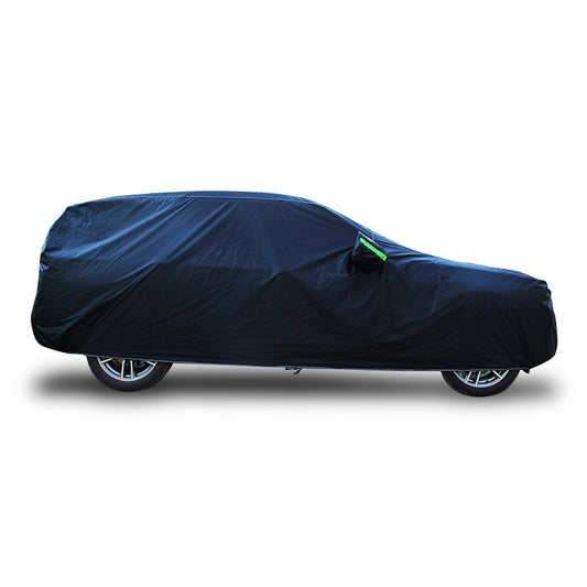 (BLACK EDITION)SUV SIZE COVER ,100%WATERPROOF,SUNPROOF,DUSTPROOF FULL SET COVER