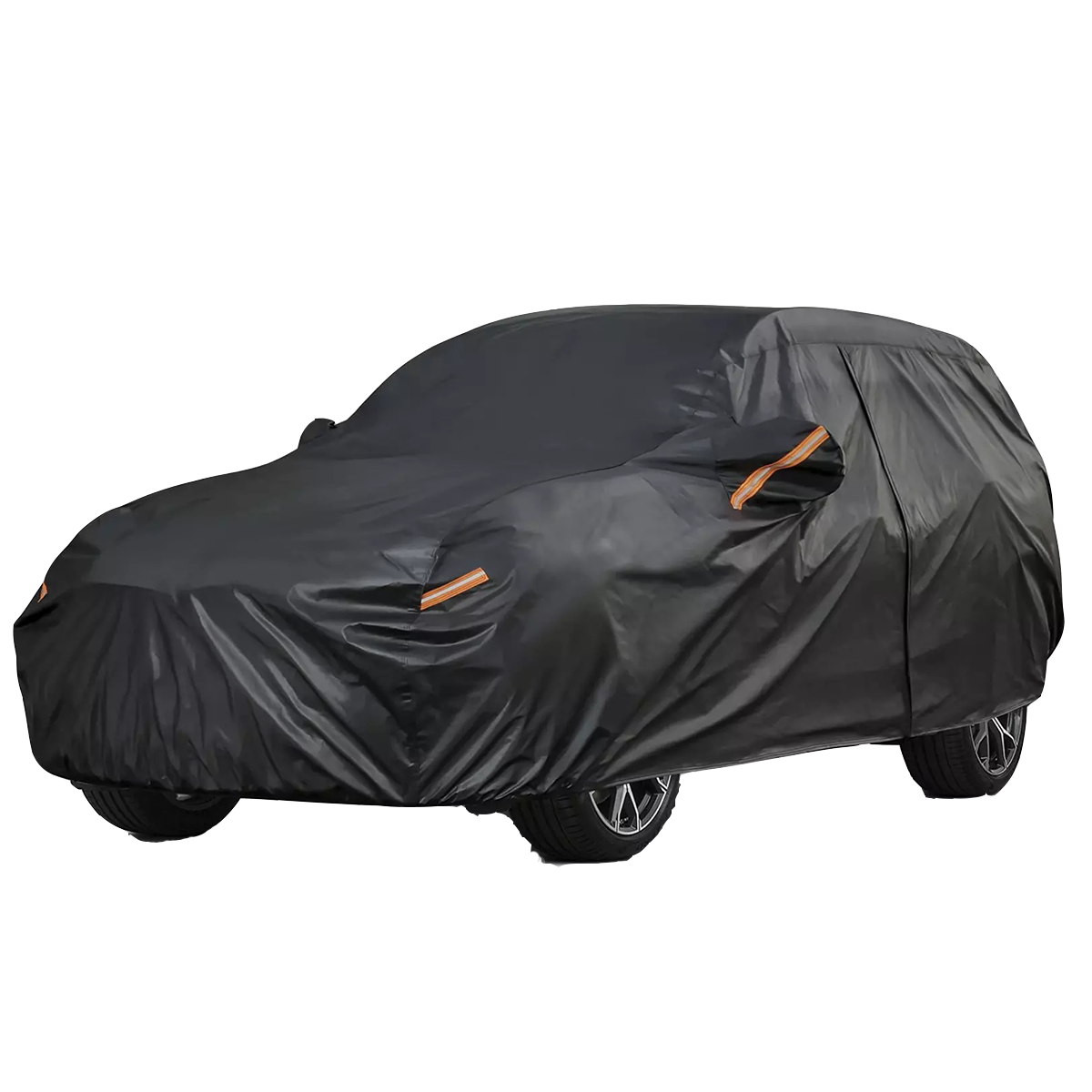 (BLACK EDITION)SEDAN WATERPROOF CAR COVER AND OUTDOOR SUN PROTECTION COVER,FREE CAR WAX & MICROFIBER CLOTH