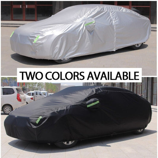 SEDAN WATERPROOF CAR COVER AND OUTDOOR SUN PROTECTION COVER