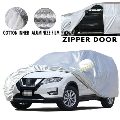 SUV SIZE COVER ,100%WATERPROOF,SUNPROOF,DUSTPROOF FULL SET COVER FREE CAR WAX & MICROFIBER CLOTH